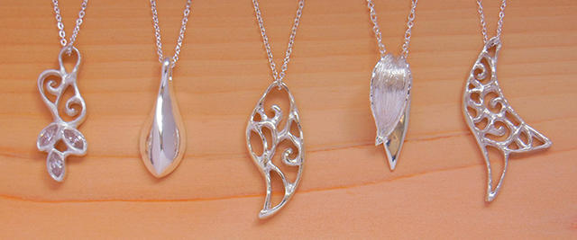 アートクレイシルバーペンダント